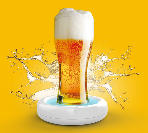 Ultrasonic Beer Frother — Perfect Draft-Style Foam at Home