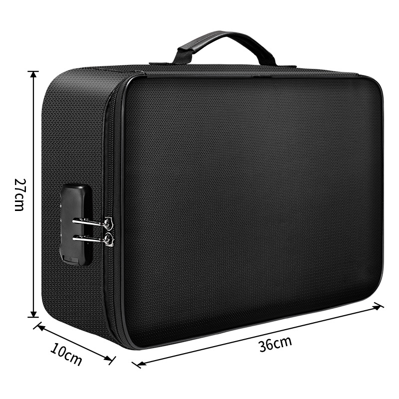 Fireproof Document Bag — Keep Passports, Cash & Valuables Safe